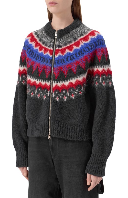 Шерстяной кардиган Closed C96423-94C-JC Разноцветный  C96423-94C-JC Фото 3