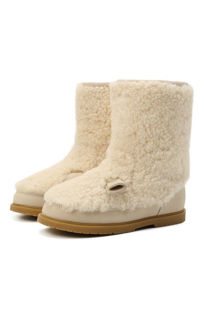 Кожаные сапоги с меховой отделкой DONSJE AMSTERDAM, арт. 2017903-CS011/29-33, фото 1