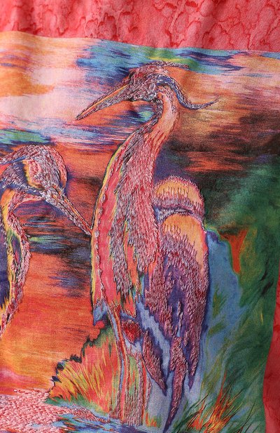 Хлопковая футболка HERON PRESTON розового цвета по цене 19950 руб., арт. HWAA015R209140132888, фото 5 Хлопковая футболка HERON PRESTON, арт. HWAA015R209140132888, фото 5