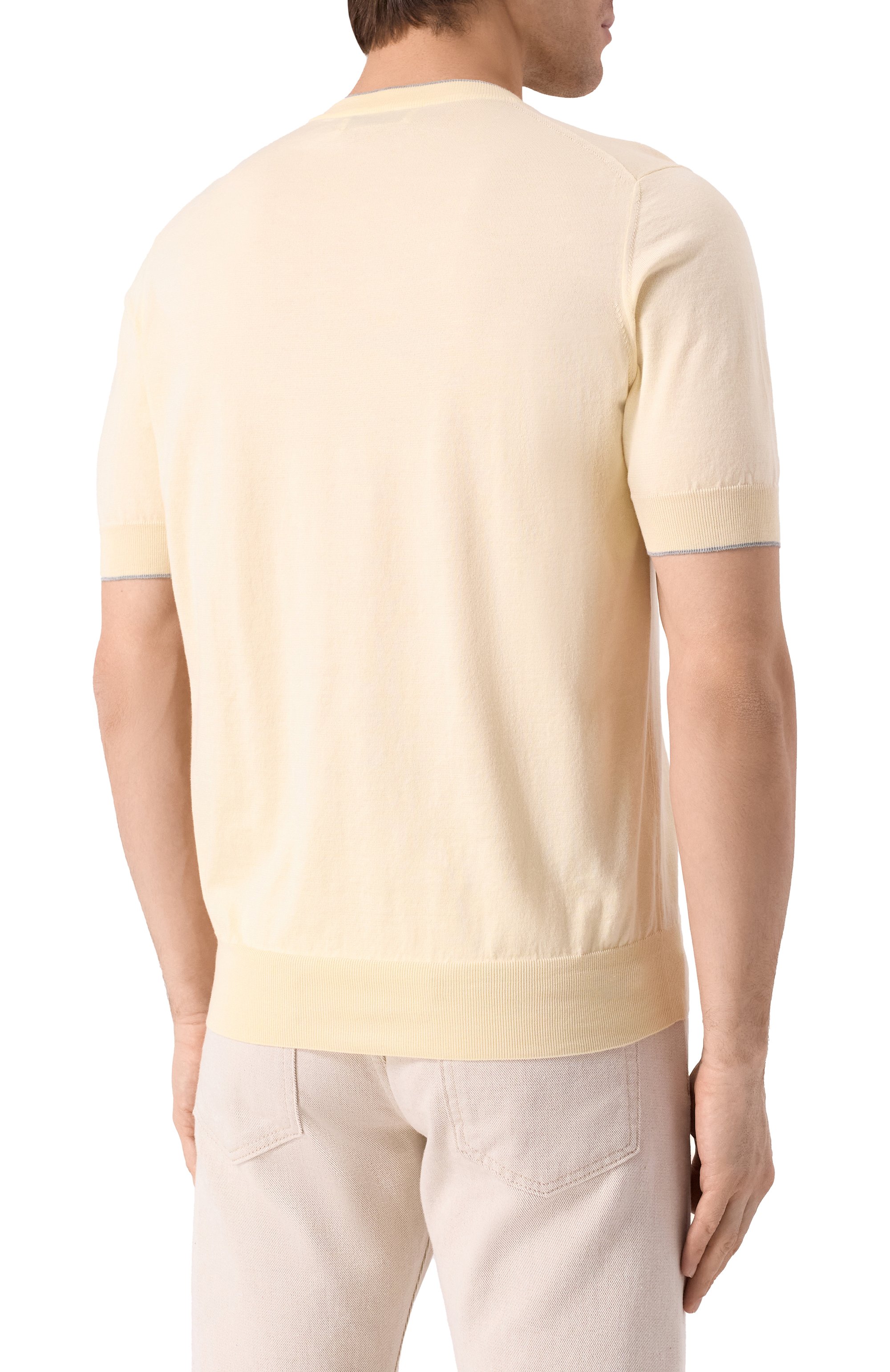 Хлопковый джемпер BRUNELLO CUCINELLI, арт. M29805200, фото 4