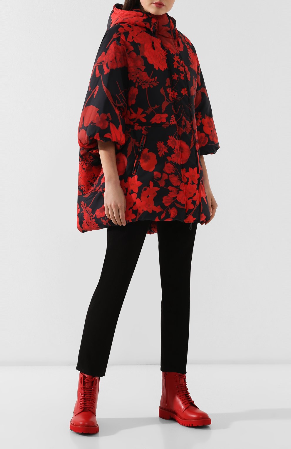 Пуховик с принтом VALENTINO, арт. SB3CJ1304RS, фото 2