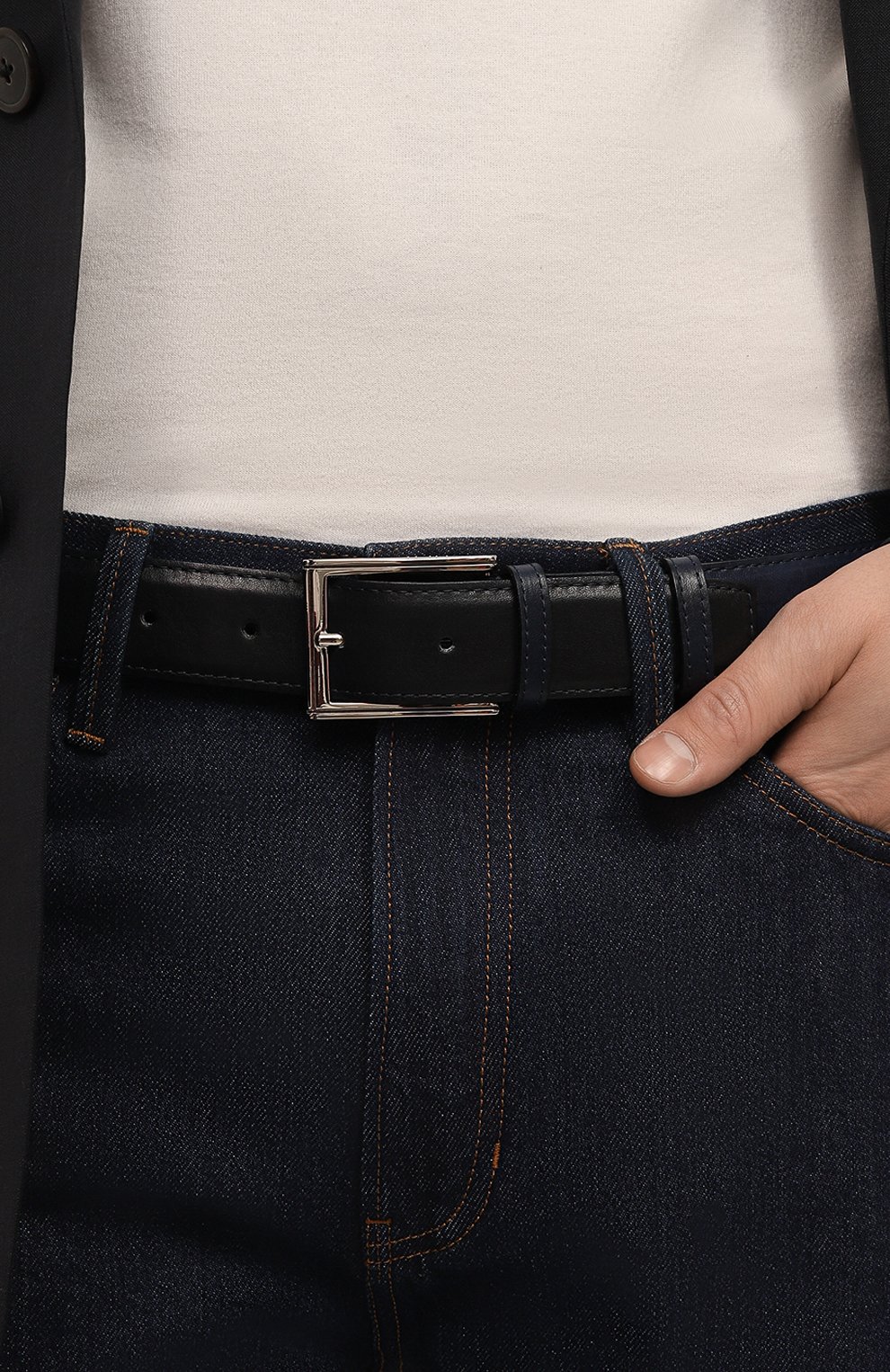 Кожаный ремень ARTIOLI, арт. 1205/35/BUFFERED CALF, фото 2