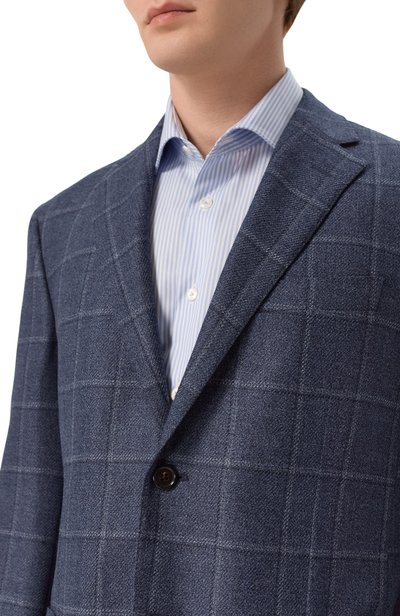 Шерстяной пиджак CORNELIANI, арт. 28X240/2A16228, фото 5