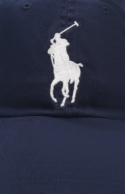 Хлопковая бейсболка  POLO RALPH LAUREN, арт. 710673584, фото 3