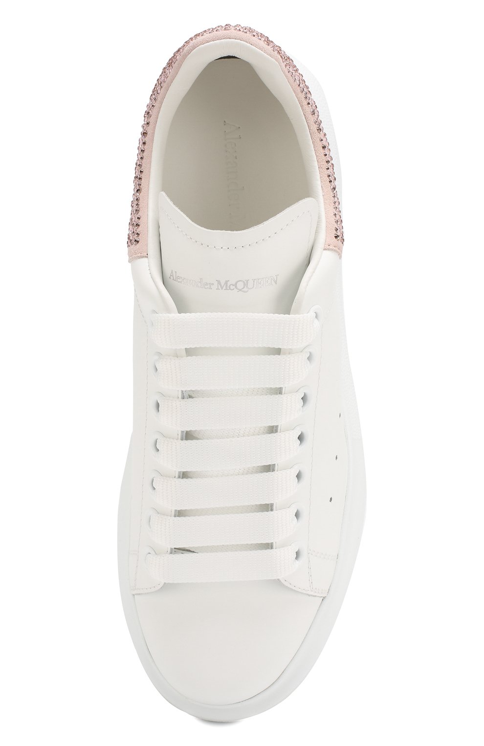 Кожаные кеды ALEXANDER MCQUEEN, арт. 559693/WHTQM, фото 5