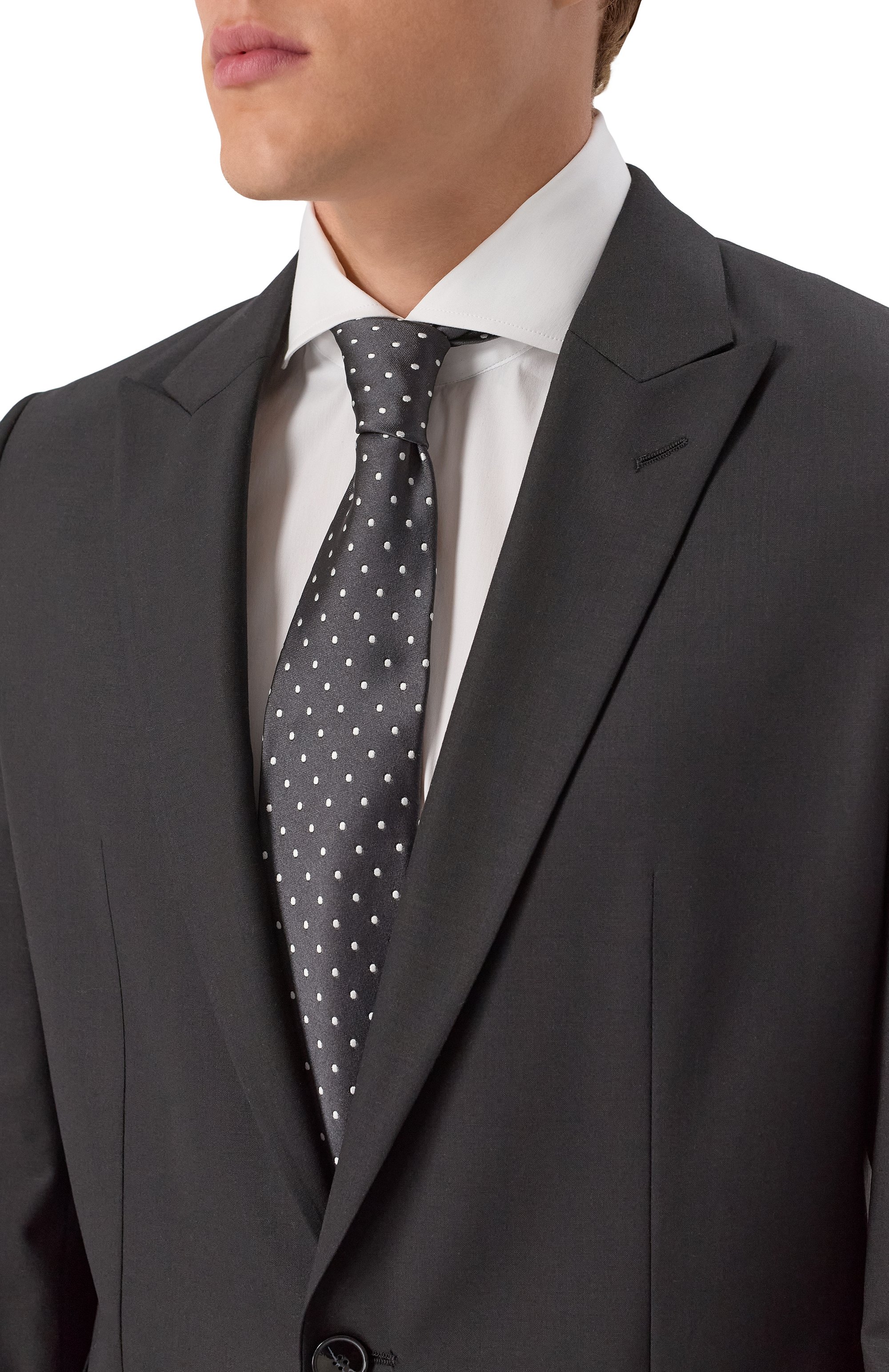 Шелковый галстук KITON, арт. UCRVKLC06L7505, фото 2