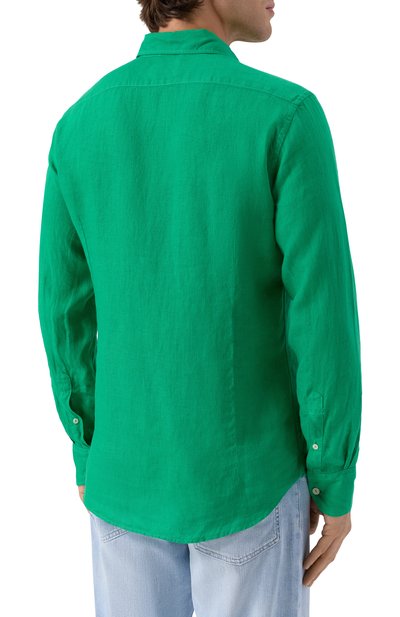 Льняная рубашка MC2 SAINT BARTH, арт. STBM PAMPL0NA/02003H, фото 4