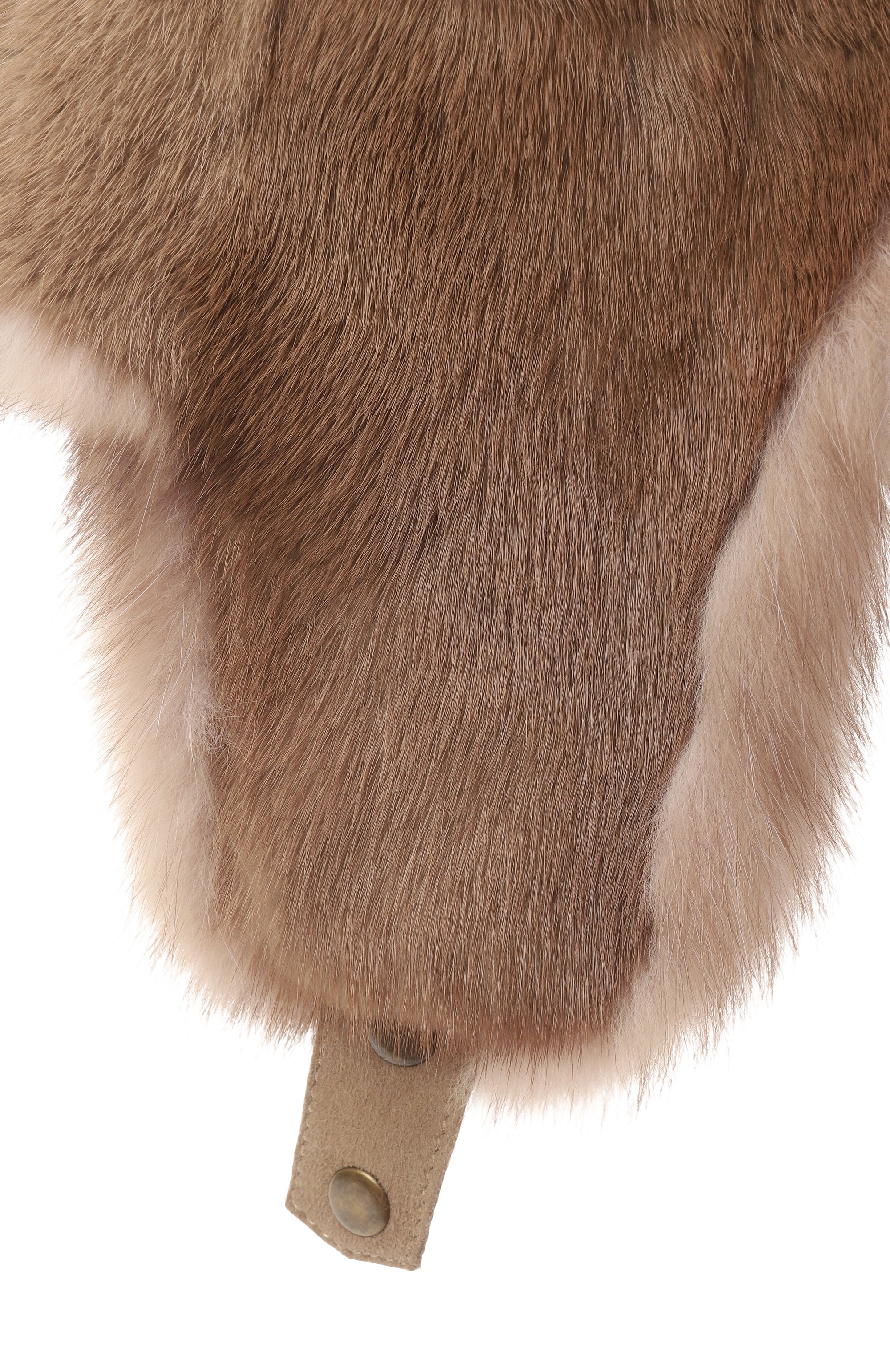 Меховая шапка-ушанка майкл из соболя и норки FURLAND, арт. 0201419710020100013, фото 3