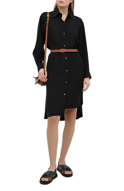 Шелковое платье LOEWE, арт. S359335XEY, фото 2