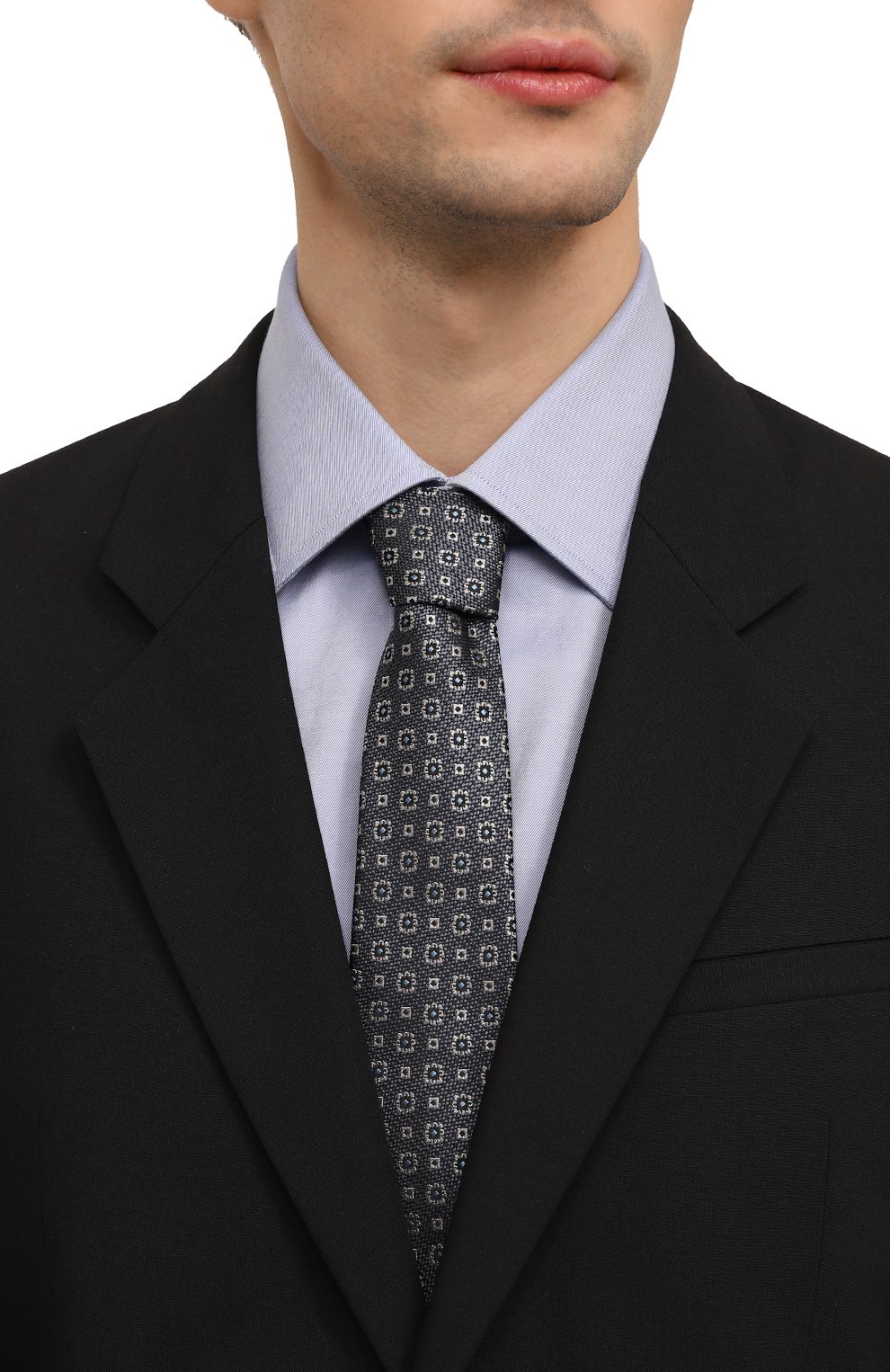 Шелковый галстук CANALI, арт. 18/HJ04146, фото 2