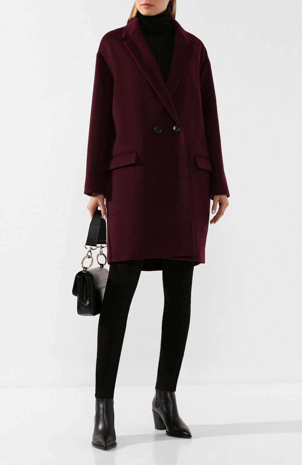 Пальто из смеси шерсти и кашемира ISABEL MARANT, арт. MA0291-19A007I/FILIP0, фото 2