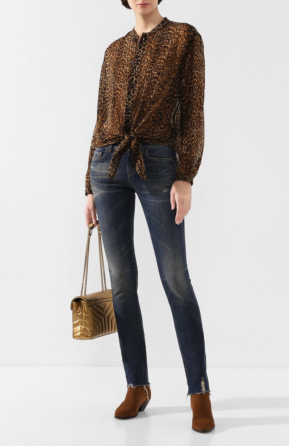 Шерстяная рубашка SAINT LAURENT, арт. 605378/Y653S, фото 2