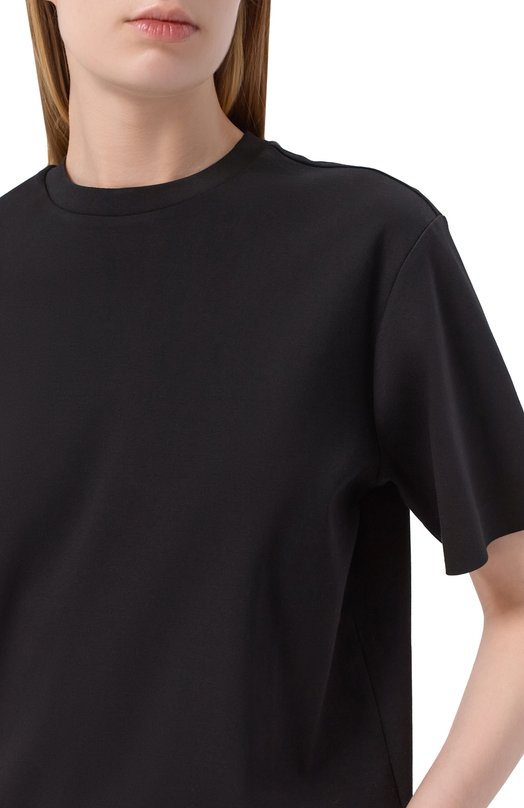 Хлопковая футболка BOSS 50552064 Чёрный  50552064 Фото 5