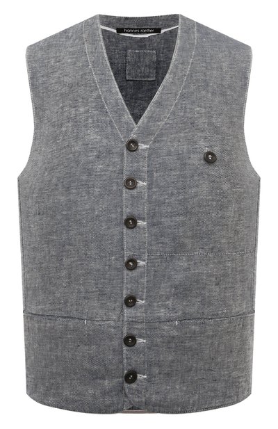 Мужской льняной жилет HANNES ROETHER, арт. WE26SPER.6048
