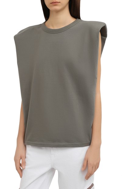 Хлопковая футболка THE FRANKIE SHOP, арт. TS EVA KR 07, фото 3