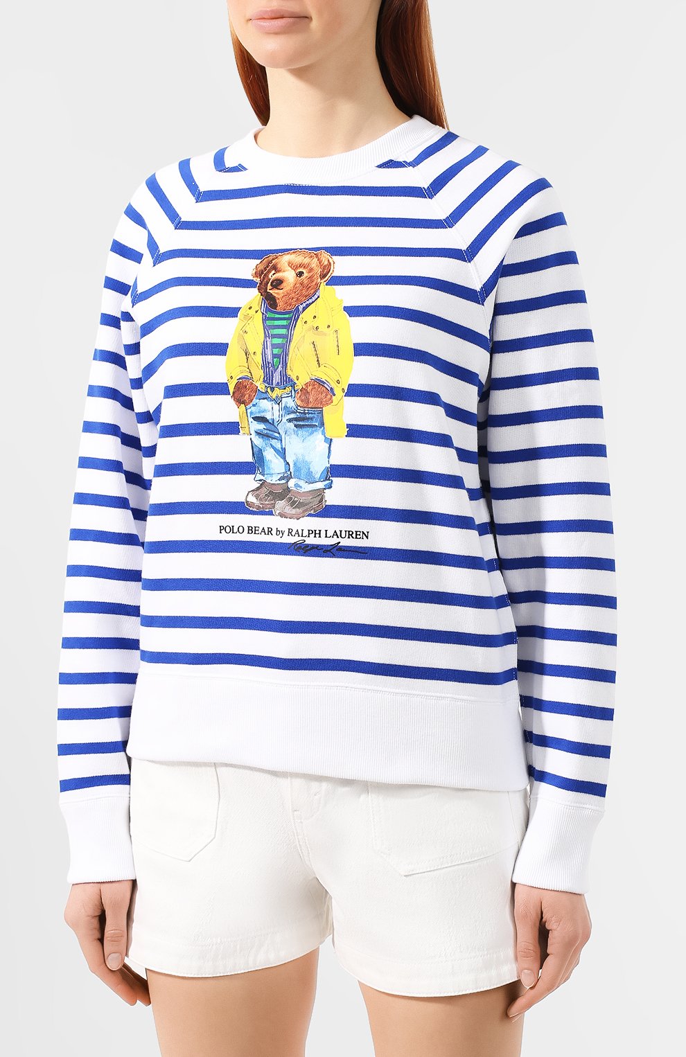 Хлопковый свитшот POLO RALPH LAUREN, арт. 211744522, фото 3