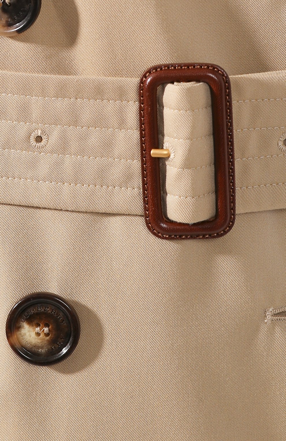 Хлопковый тренч kensington BURBERRY бежевого цвета по цене 249000 руб., арт. 4073373, фото 5 Хлопковый тренч kensington BURBERRY, арт. 4073373, фото 5