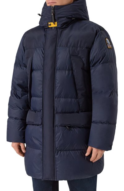 Пуховик PARAJUMPERS темно-синего цвета по цене 127500 руб., арт. 25WMPMPUEN04, фото 3 Пуховик PARAJUMPERS, арт. 25WMPMPUEN04, фото 3