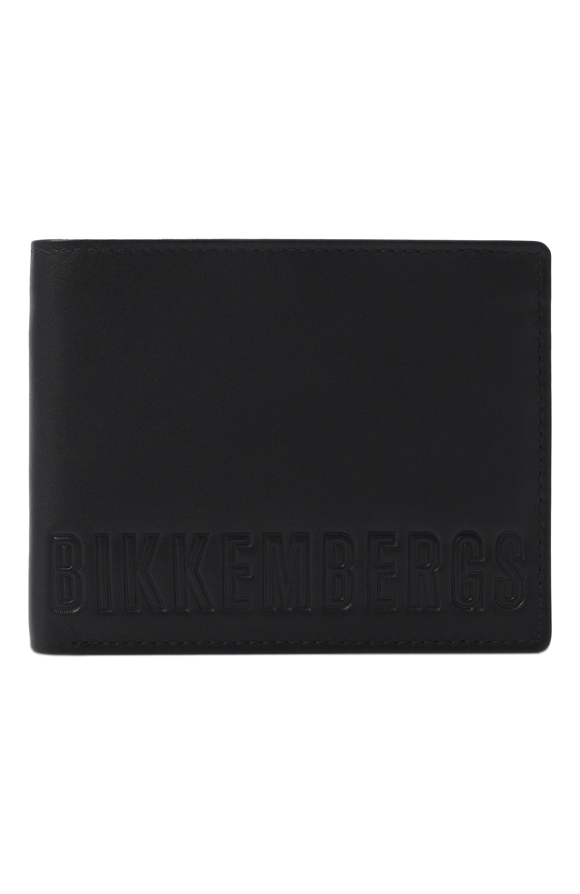 Кожаное портмоне DIRK BIKKEMBERGS черного цвета по цене 10350 руб., арт. BKPU01353M, фото 1 Кожаное портмоне DIRK BIKKEMBERGS, арт. BKPU01353M, фото 1