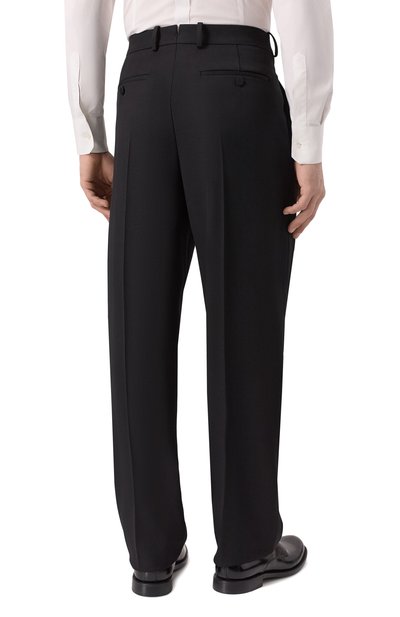 Шерстяные брюки SAINT LAURENT, арт. 821988/Y512W, фото 4