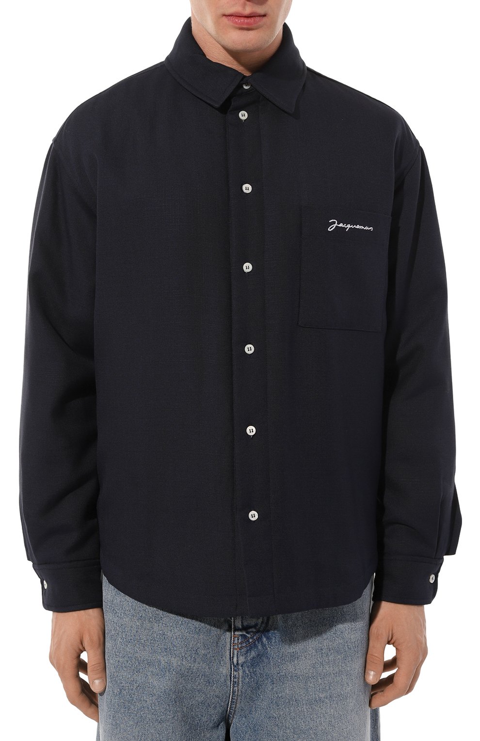 Куртка-рубашка из вискозы JACQUEMUS, арт. 23H/236SH105-1359, фото 3