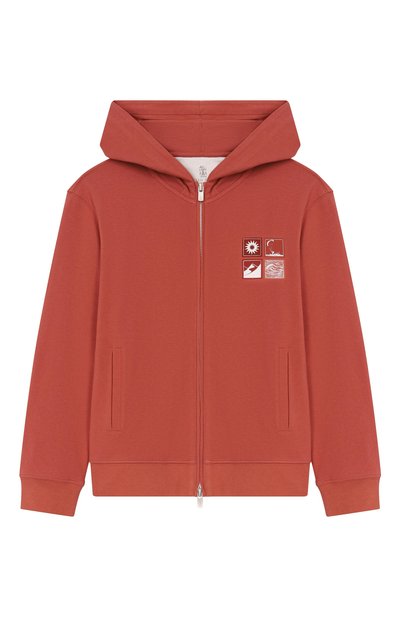 Хлопковая толстовка BRUNELLO CUCINELLI, арт. BE854E507A