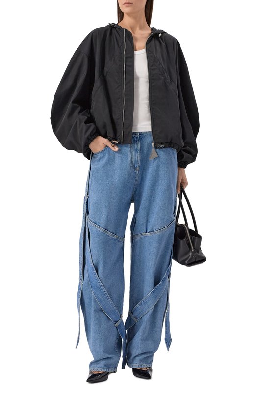 Бомбер The Attico 260WCB00076/PLL001AA Чёрный  260WCB00076/PLL001AA Фото 2