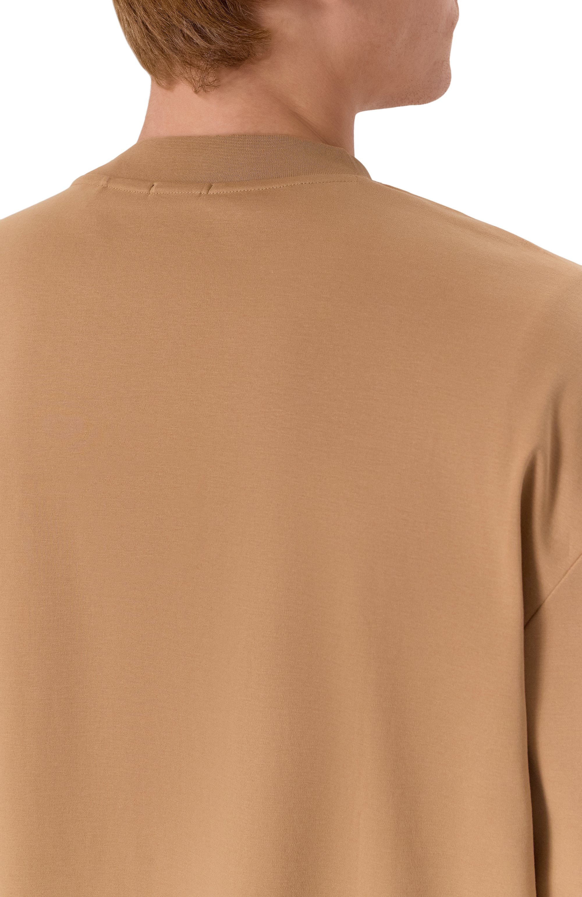 Хлопковый лонгслив BOSS, арт. 50531331, фото 5