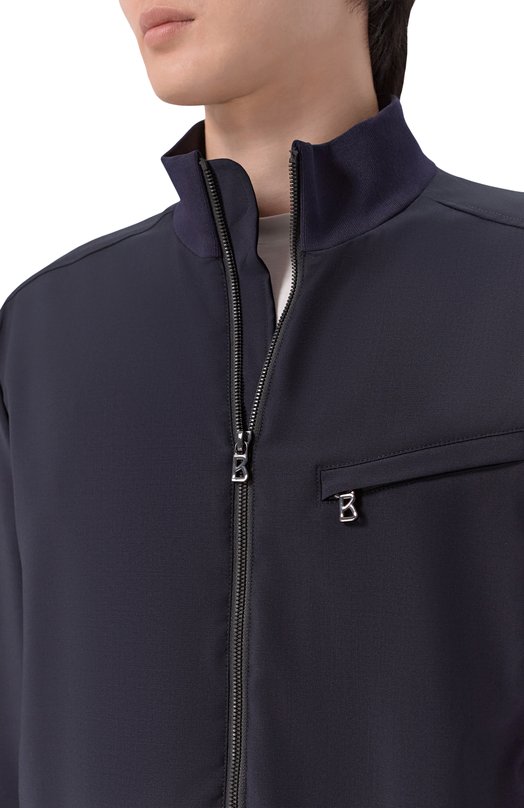 Шерстяной бомбер Bogner 38781096 Синий  38781096 Фото 5