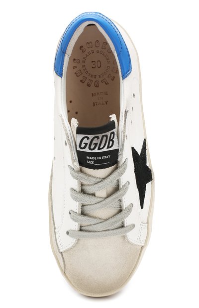 Кожаные кеды old school GOLDEN GOOSE DELUXE BRAND, арт. G34KS301.A85, фото 4