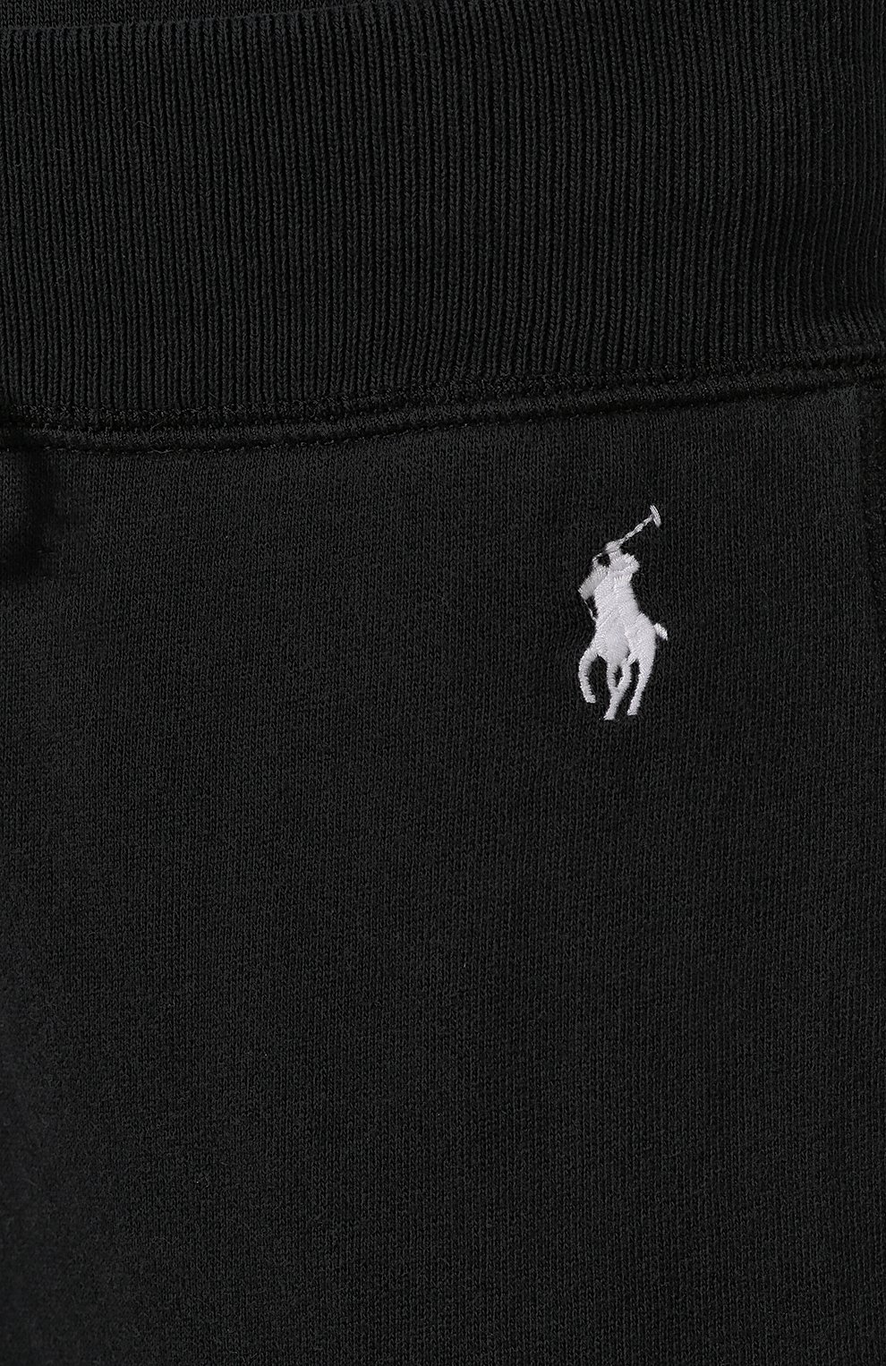 Хлопковые джоггеры POLO RALPH LAUREN черного цвета по цене 16500 руб., арт. 211794397, фото 5 Хлопковые джоггеры POLO RALPH LAUREN, арт. 211794397, фото 5