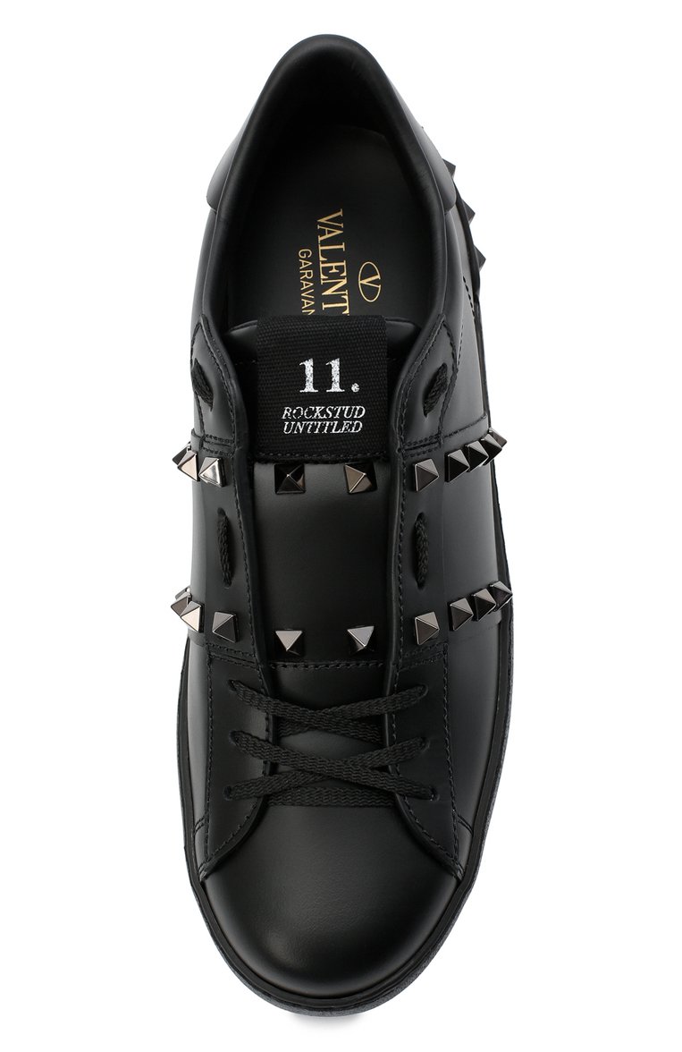 Кожаные кеды rockstud VALENTINO, арт. VW2S0A01/BXE, фото 1