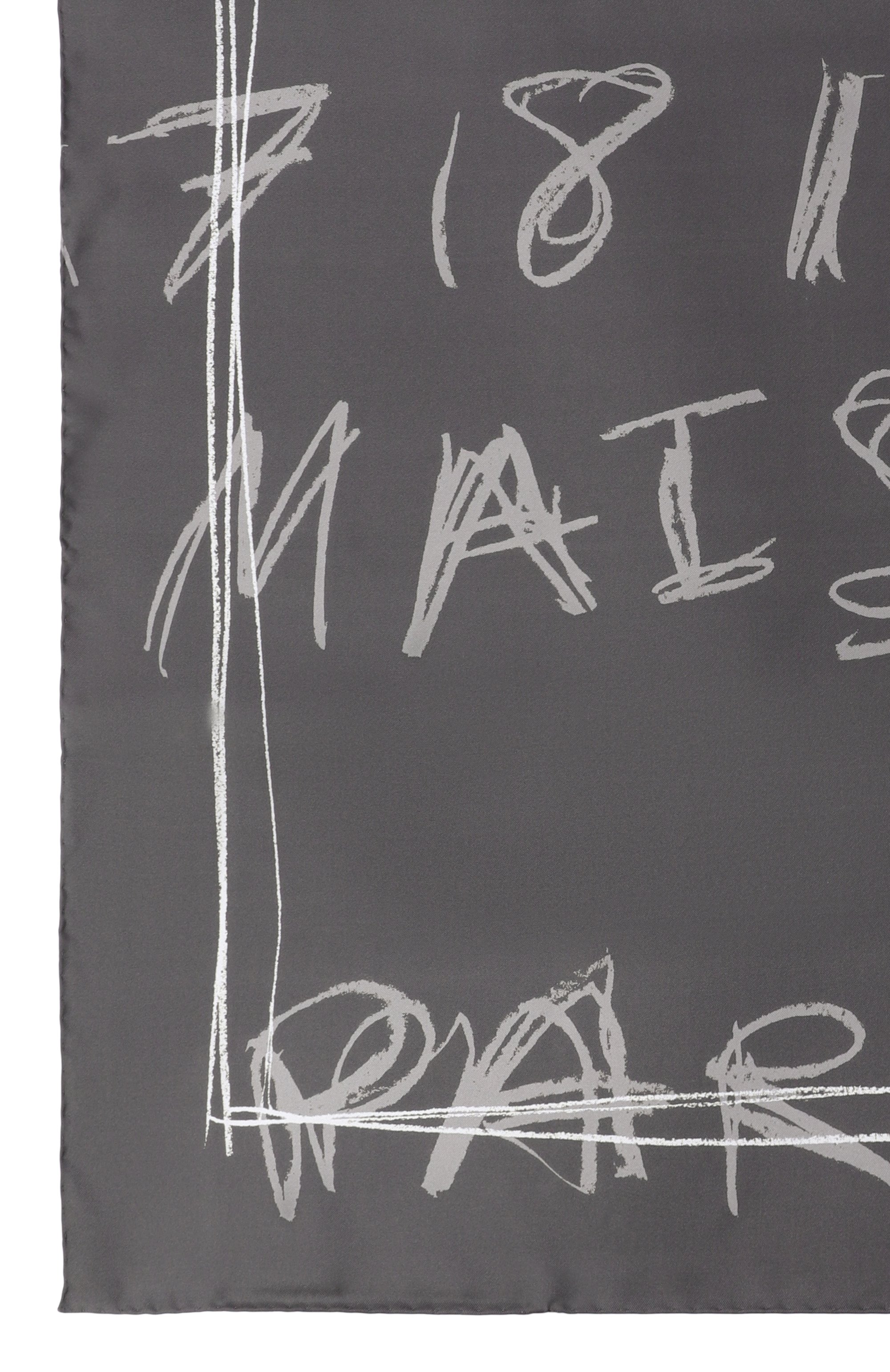 Шелковый платок MAISON MARGIELA, арт. S51TF0049/M35820, фото 4