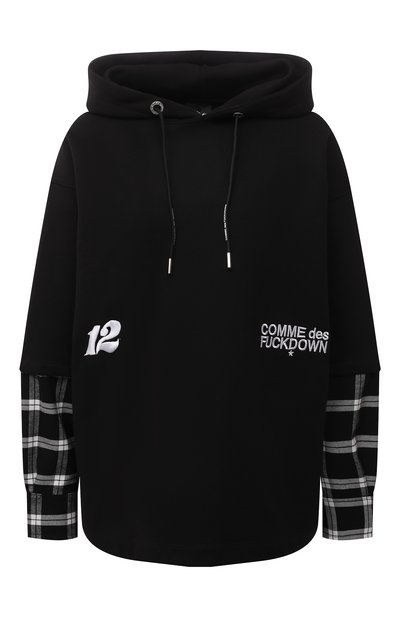 Женский хлопковое худи COMME DES FUCKDOWN, арт. CDFD1675