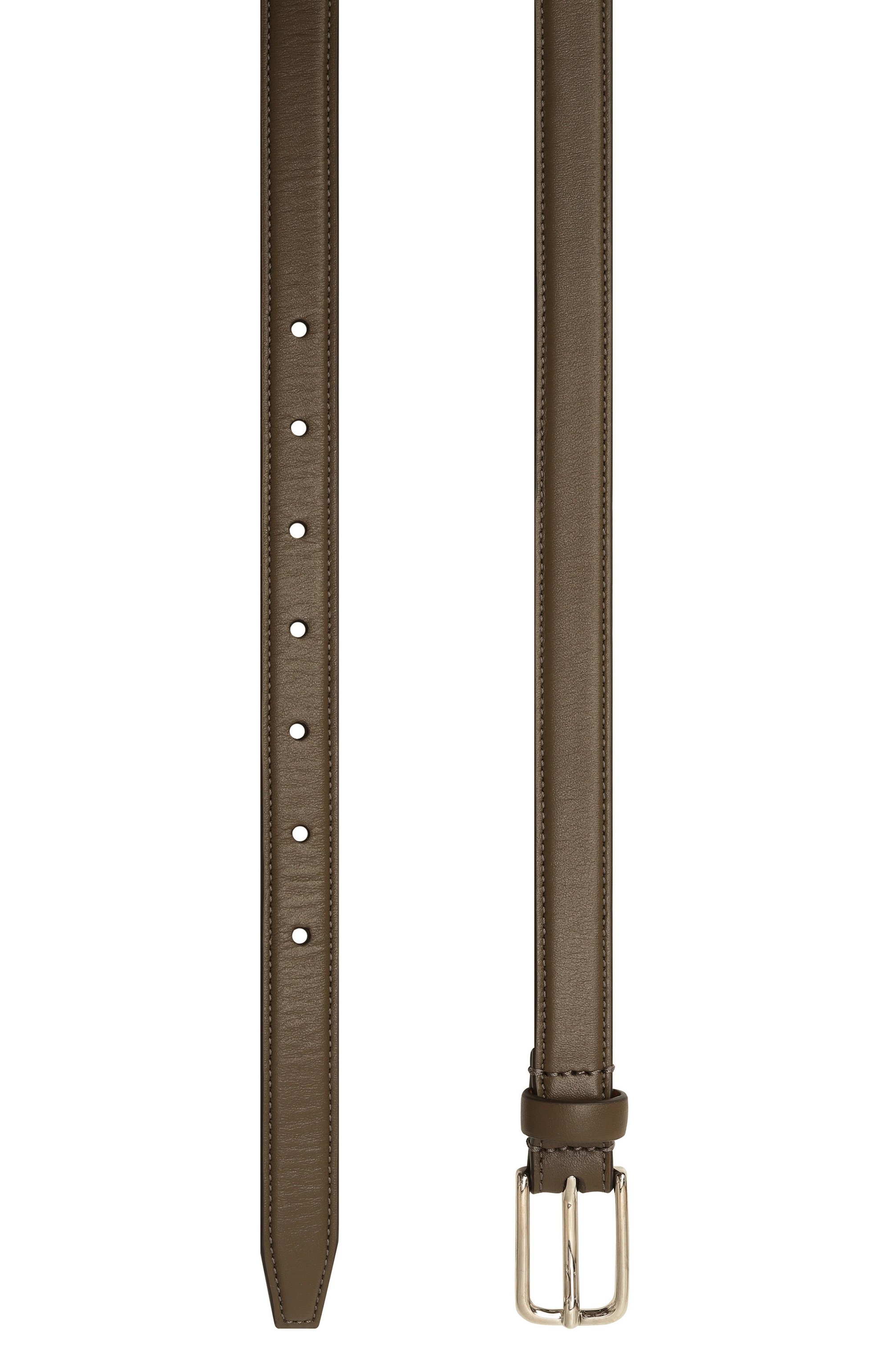 Кожаный ремень ARMARIUM хаки цвета по цене 27900 руб., арт. ARMTMBE02/LE02, фото 3 Кожаный ремень ARMARIUM, арт. ARMTMBE02/LE02, фото 3