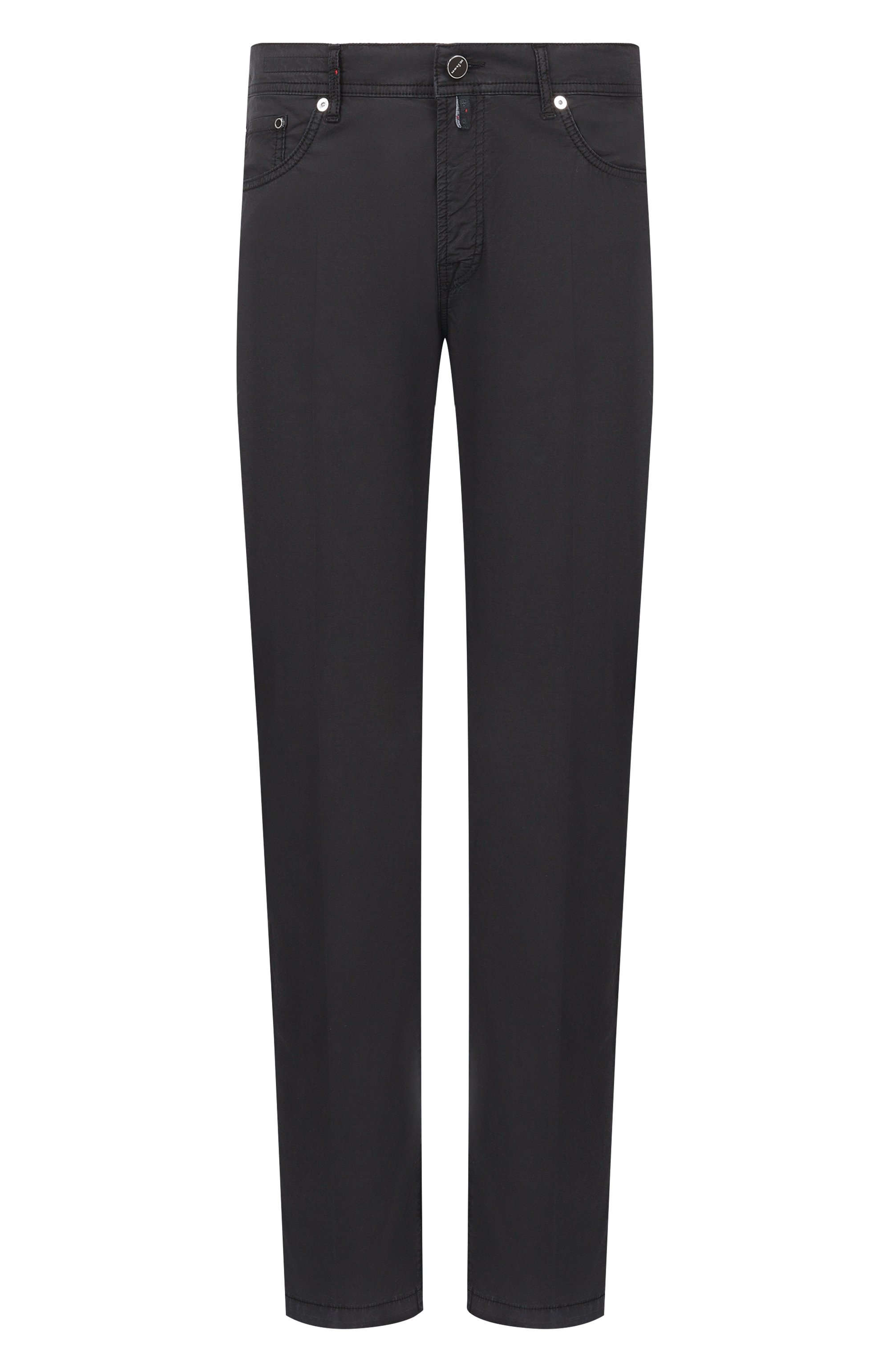 Брюки из хлопка и лиоцелла KITON, арт. UPNJS1K0610H, фото 1