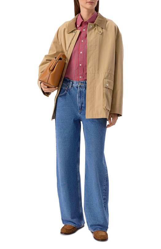 Хлопковая рубашка Dunst UDSH6A115R2 Красный  UDSH6A115R2 Фото 2