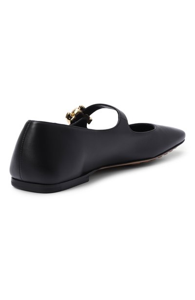 Кожаные балетки charlotte mary-jane BOTTEGA VENETA, арт. 876223/VBSD0_001, фото 5