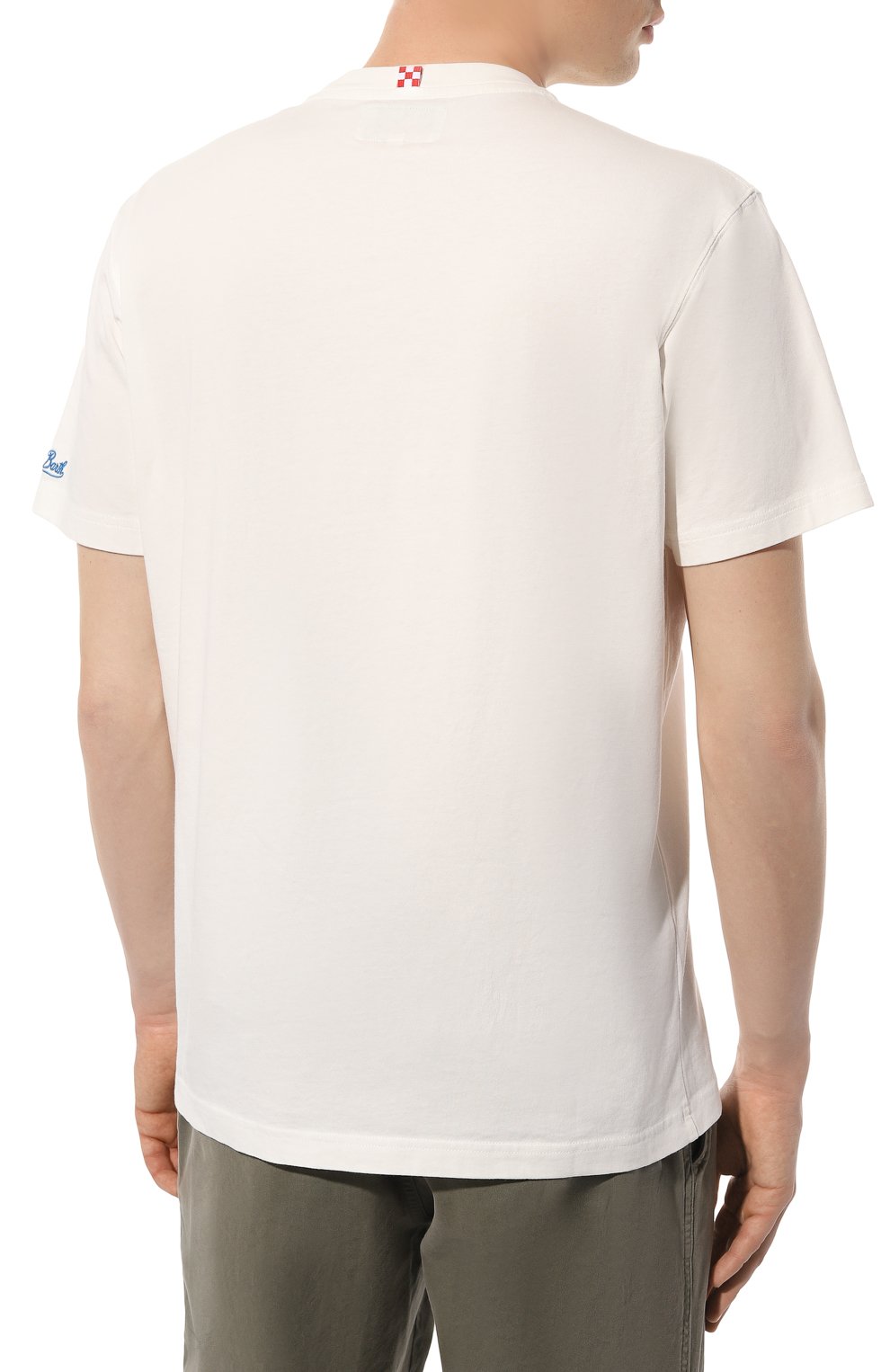 Хлопковая футболка MC2 SAINT BARTH, арт. STBM/ARN0TT/10540E, фото 4