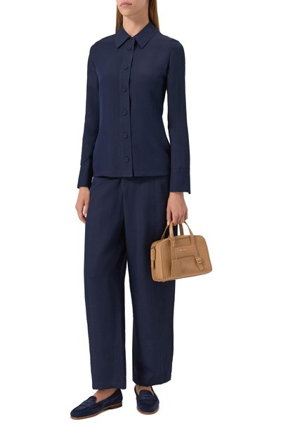 Замшевые пенни-лоферы carla SANTONI, арт. WUNG71031SA4SAEA, фото 3