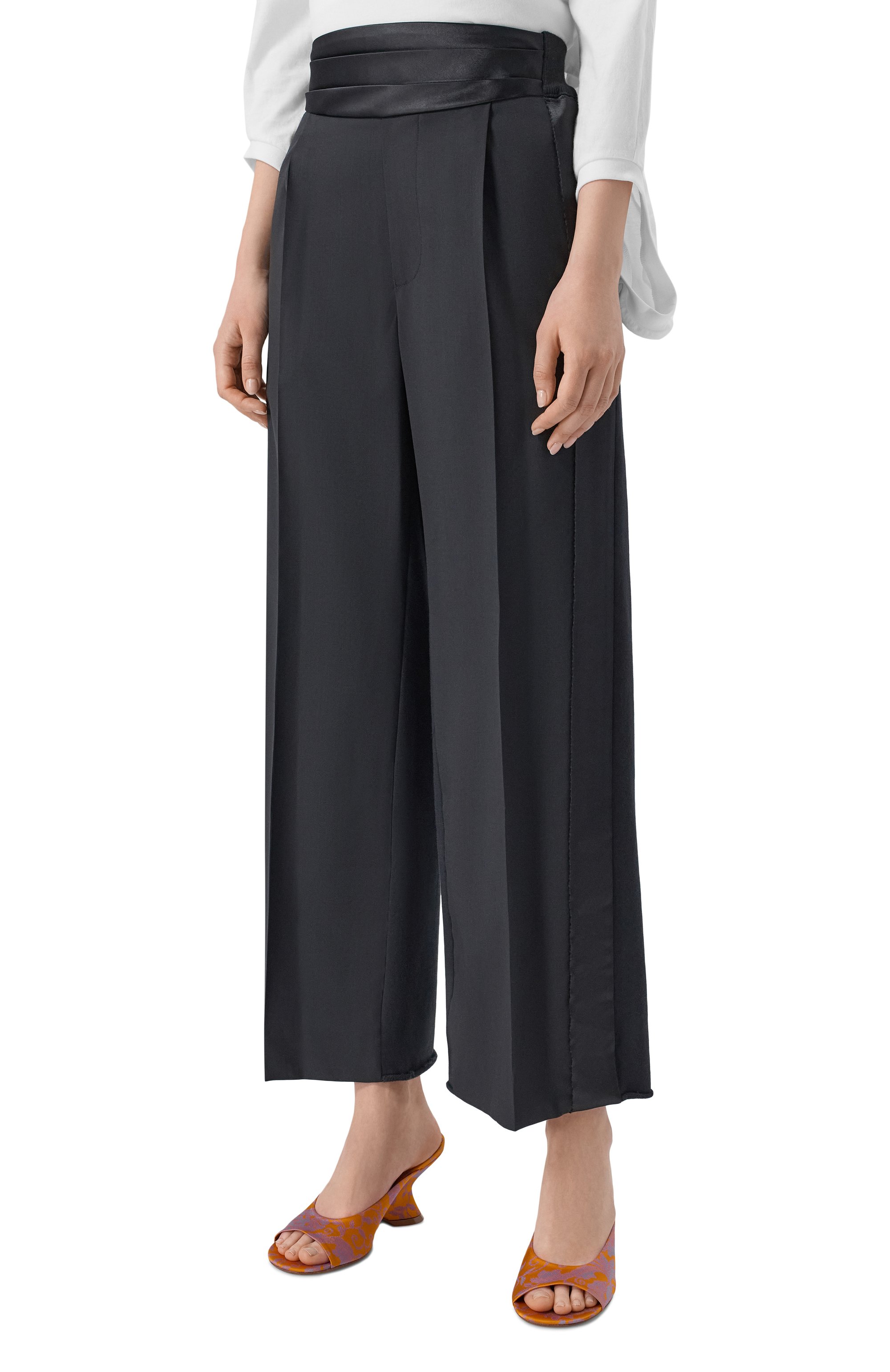 Брюки UNDERCOVER черного цвета по цене 65900 руб., арт. UP1F1502, фото 3 Брюки UNDERCOVER, арт. UP1F1502, фото 3