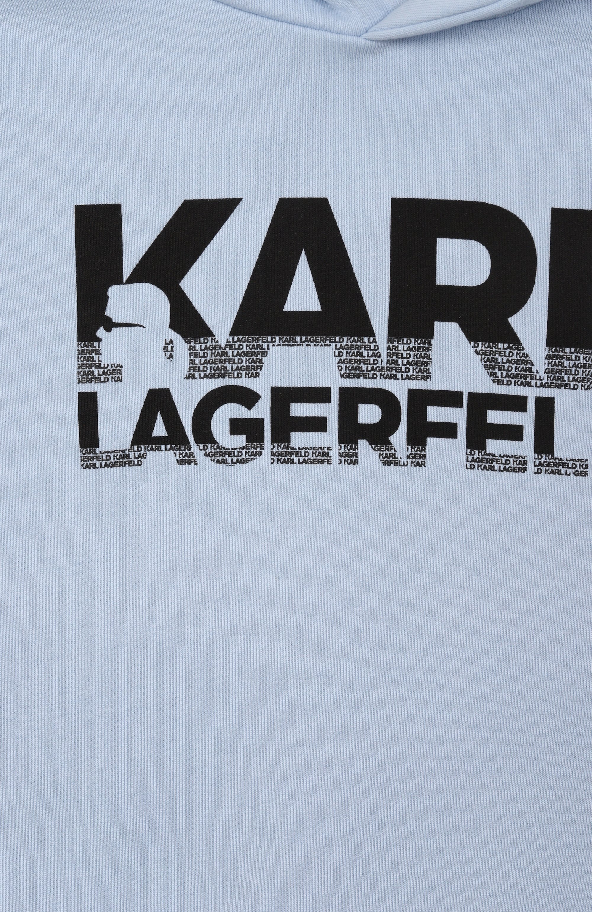 Хлопковое худи KARL LAGERFELD KIDS, арт. Z30430, фото 3