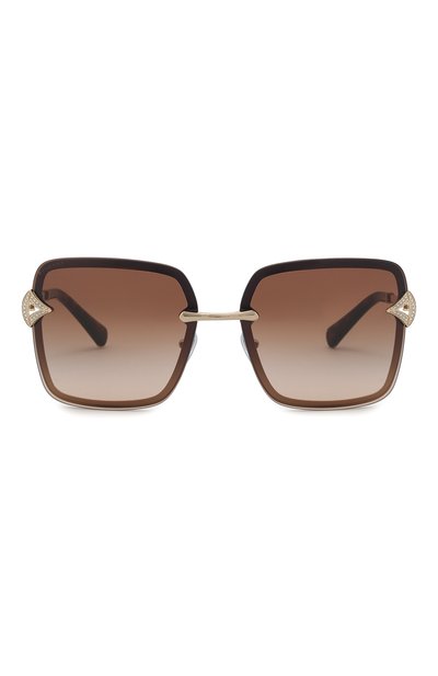 Солнцезащитные очки BVLGARI коричневого цвета по цене 42200 руб., арт. 6167B-278/13, фото 3 Солнцезащитные очки BVLGARI, арт. 6167B-278/13, фото 3