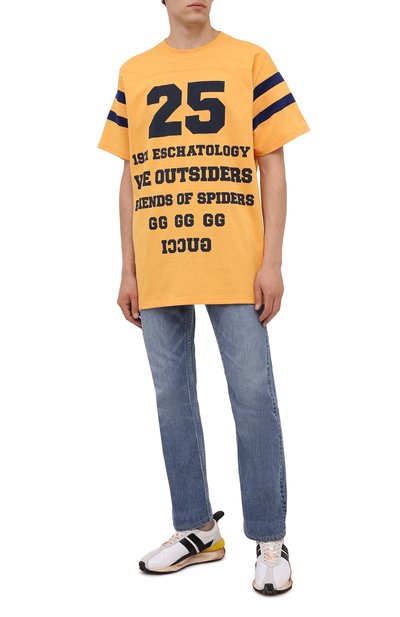 Хлопковая футболка GUCCI, арт. 655459/XJDHI, фото 2