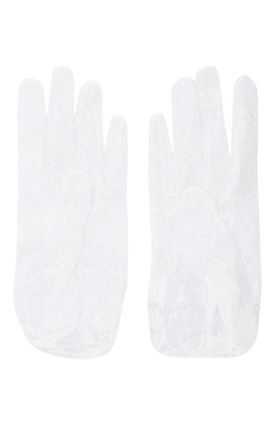 Текстильные перчатки OFF-WHITE белого цвета по цене 21250 руб., арт. 0WNE007S19D720440100, фото 2 Текстильные перчатки OFF-WHITE, арт. 0WNE007S19D720440100, фото 2