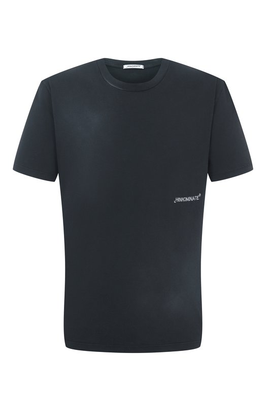 Хлопковая футболка HINNOMINATE HMABM01392 Чёрный HMABM01392