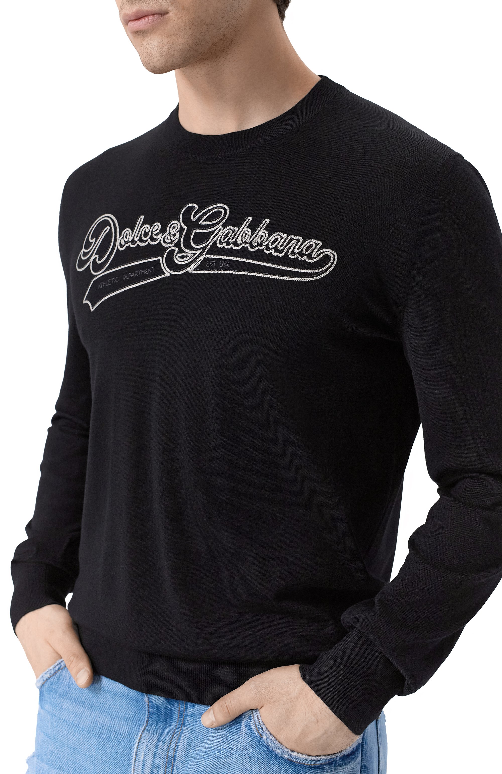 Шерстяной джемпер DOLCE & GABBANA, арт. GXX02Z/JDVGB, фото 5