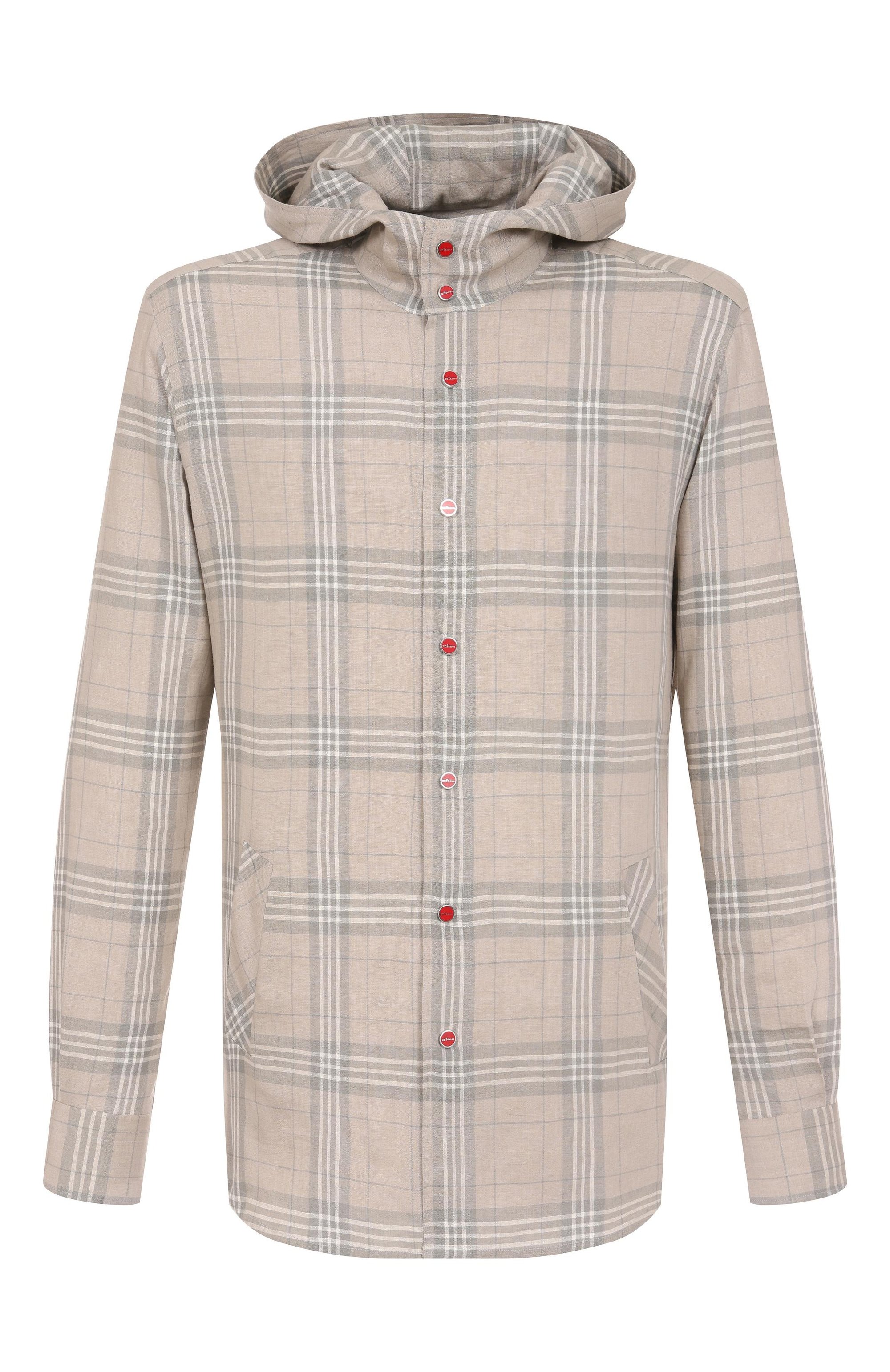 Льняная рубашка KITON, арт. UMCMARH0926705_46-50, фото 1