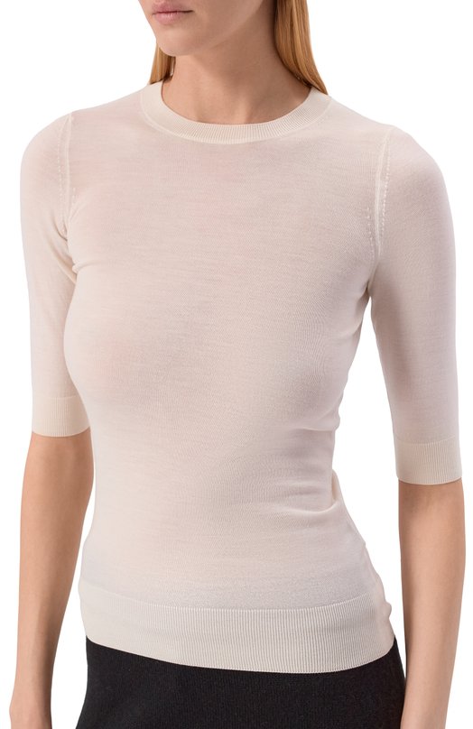 Шерстяной пуловер MVST M0-M25.1MW.K403/34-48 Белый  M0-M25.1MW.K403/34-48 Фото 5