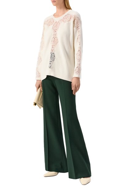 Хлопковый свитер ELIE SAAB, арт. T0154, фото 2